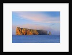 Fog on Roche Perce on Gaspe Peninsula by Anonymous