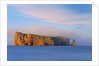 Fog on Roche Perce on Gaspe Peninsula by Anonymous