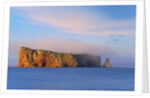 Fog on Roche Perce on Gaspe Peninsula by Anonymous