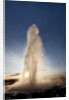 Strokkur Geyser at sunrise by Anonymous