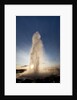 Strokkur Geyser at sunrise by Anonymous