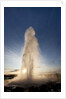 Strokkur Geyser at sunrise by Anonymous
