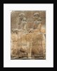 Assyrian low-relief of two civil servants by Anonymous