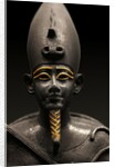 Detail of statuette of Osiris sitting by Anonymous
