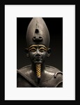 Detail of statuette of Osiris sitting by Anonymous