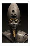 Detail of statuette of Osiris sitting by Anonymous