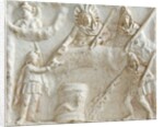 Roman relief of Mithras, Selene, Cautes and Cautopates by Anonymous