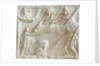 Roman relief of Mithras, Selene, Cautes and Cautopates by Anonymous