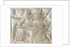 Roman relief of Mithras, Selene, Cautes and Cautopates by Anonymous