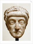 Bust of Byzantine Empreror Theodosius II by Anonymous