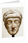 Bust of Byzantine Empreror Theodosius II by Anonymous