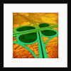 Green clover overpass by Anonymous