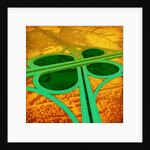 Green clover overpass by Anonymous