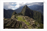 Machu Picchu ruins by Anonymous