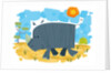 Smiling rhinoceros by Anonymous