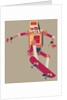 Robot doing trick on a skateboard by Anonymous