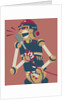 Robot singing in microphone by Anonymous