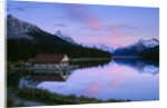 Maligne Lake at Dusk, Jasper National Park, Alberta, Canada by Anonymous