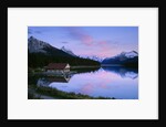 Maligne Lake at Dusk, Jasper National Park, Alberta, Canada by Anonymous