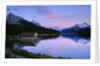 Maligne Lake at Dusk, Jasper National Park, Alberta, Canada by Anonymous