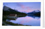 Maligne Lake at Dusk, Jasper National Park, Alberta, Canada by Anonymous