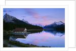 Maligne Lake at Dusk, Jasper National Park, Alberta, Canada by Anonymous