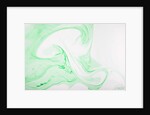 Green ink in water by Anonymous