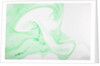 Green ink in water by Anonymous