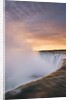 Horseshoe Falls at Sunset from Table Rock Viewpoint, Niagara Falls, Ontario by Anonymous