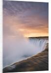Horseshoe Falls at Sunset from Table Rock Viewpoint, Niagara Falls, Ontario by Anonymous