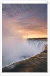 Horseshoe Falls at Sunset from Table Rock Viewpoint, Niagara Falls, Ontario by Anonymous