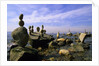 Balanced Rocks Along Seawall, Stanley Park, Vancouver, British Columbia, Canada. by Anonymous