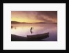 Fly-fishing at Dawn on 108 MIle Lake, British Columbia, Canada. by Anonymous