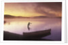 Fly-fishing at Dawn on 108 MIle Lake, British Columbia, Canada. by Anonymous