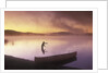 Fly-fishing at Dawn on 108 MIle Lake, British Columbia, Canada. by Anonymous