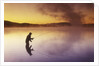 Fly-fishing at Dawn on 108 Mile Lake, British Columbia, Canada. by Anonymous