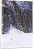 Backcountry Skier Underneath Snowpatch Spire, Bugaboos, British Columbia, Canada. by Anonymous