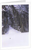 Backcountry Skier Underneath Snowpatch Spire, Bugaboos, British Columbia, Canada. by Anonymous