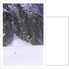 Backcountry Skier Underneath Snowpatch Spire, Bugaboos, British Columbia, Canada. by Anonymous