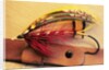 Atlantic Salmon Fly on Hat Brim, British Columbia, Canada. by Anonymous