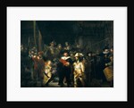 The Company of Frans Banning Cocq and Willem van Ruytenburch by Rembrandt van Rijn