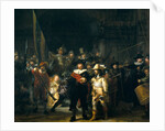 The Company of Frans Banning Cocq and Willem van Ruytenburch by Rembrandt van Rijn