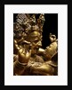 Detail of Tibetan sculpture of Hayagriva and consort by Anonymous
