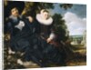Marriage Portrait of Isaac Massa and Beatrix van der Laen by Frans Hals the Elder