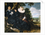 Marriage Portrait of Isaac Massa and Beatrix van der Laen by Frans Hals the Elder