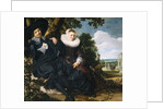 Marriage Portrait of Isaac Massa and Beatrix van der Laen by Frans Hals the Elder