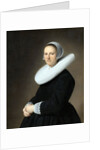 Portrait of Adriana Croes by Jan Verspronck