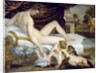 Venus and Love by Lambert Sustris