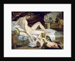 Venus and Love by Lambert Sustris