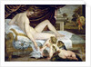 Venus and Love by Lambert Sustris